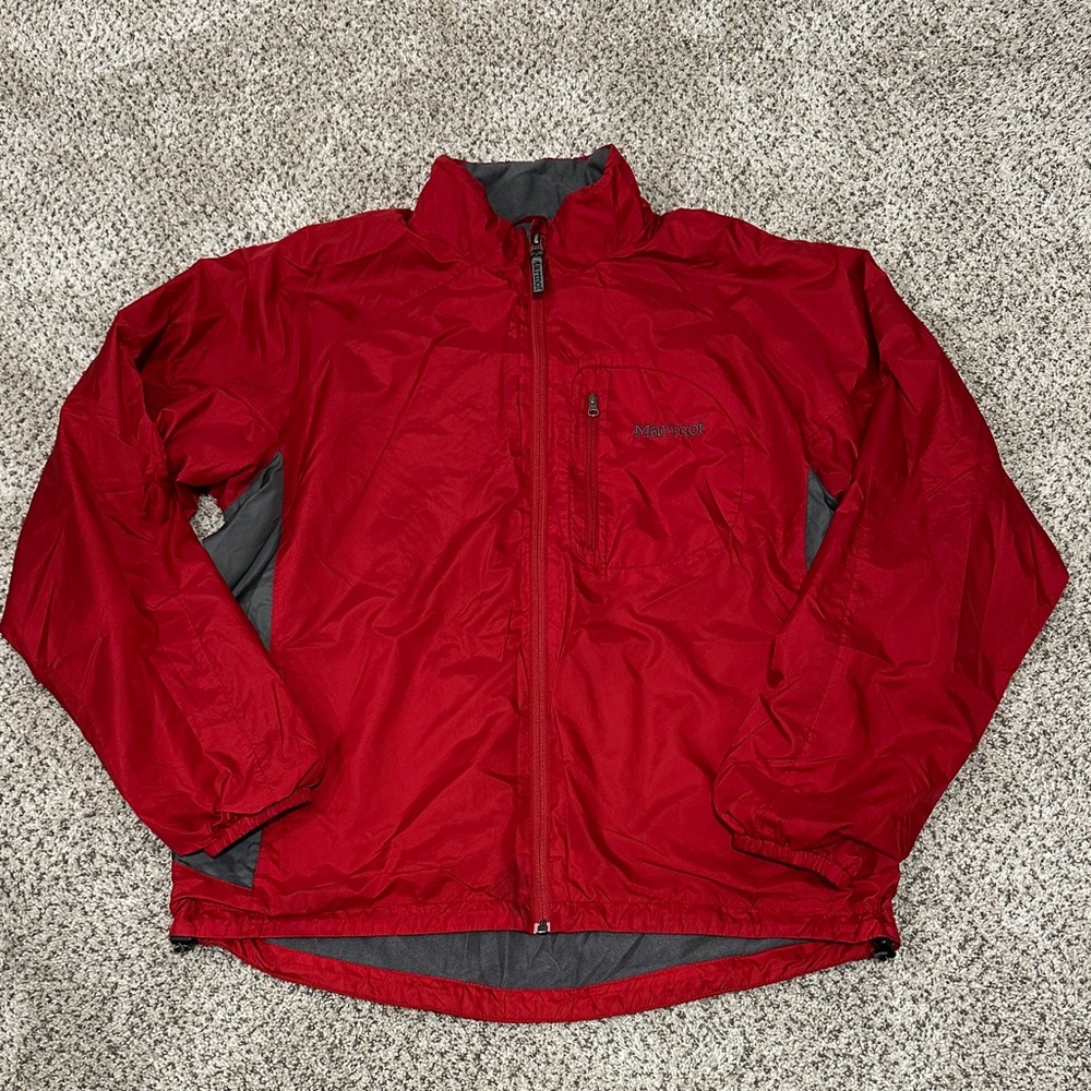 Marmot Red Men’s Windbreaker Large